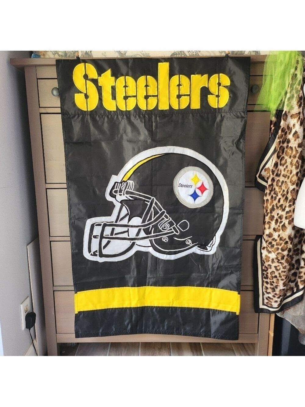 NFL Pittsburgh Steelers Black and Yellow  Banner